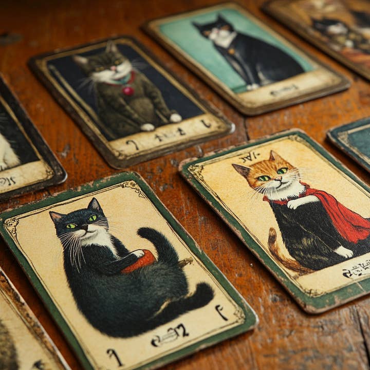 Tiny Tarot - Vente Cartes de tarot - Totem de Tarot du Chat2