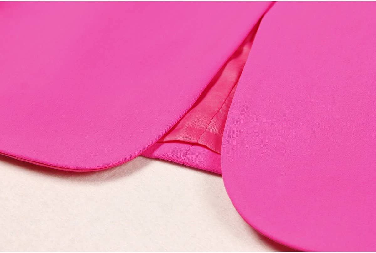 Productseeker – Engroshandel Habitter – til kvinder – SET069 Elegant strutsefjerblazer og buksesæt10