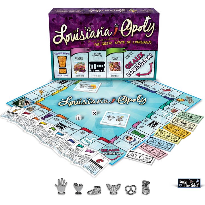 LOUISIANA-OPOLY for wholesale by Late for the Sky