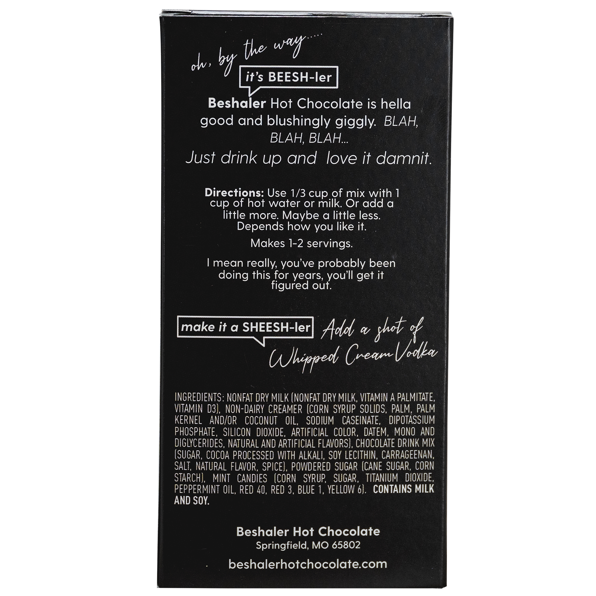 Beshaler Hot Chocolate – wholesale Varm chokladmix/-kit – Skattspår2