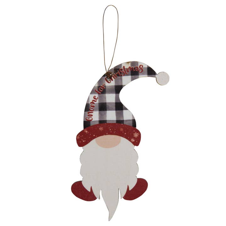 3/Set, Santa Gnome Ornaments for wholesale by The Hearthside Collection