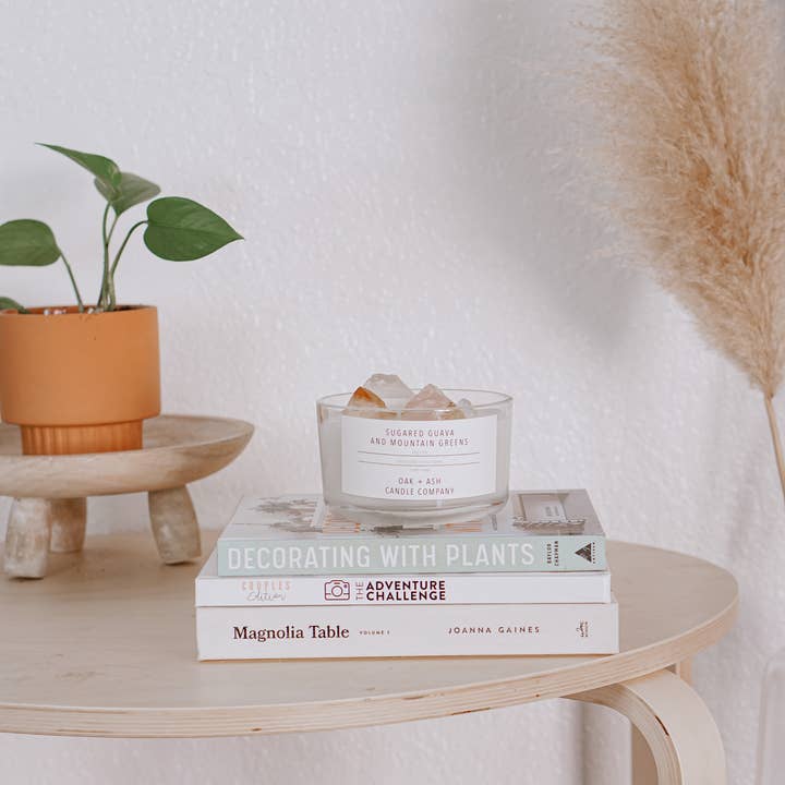 Oak and Ash Candle Company - Wholesale Jar/Filled Candle - 22oz Crystal Candle6