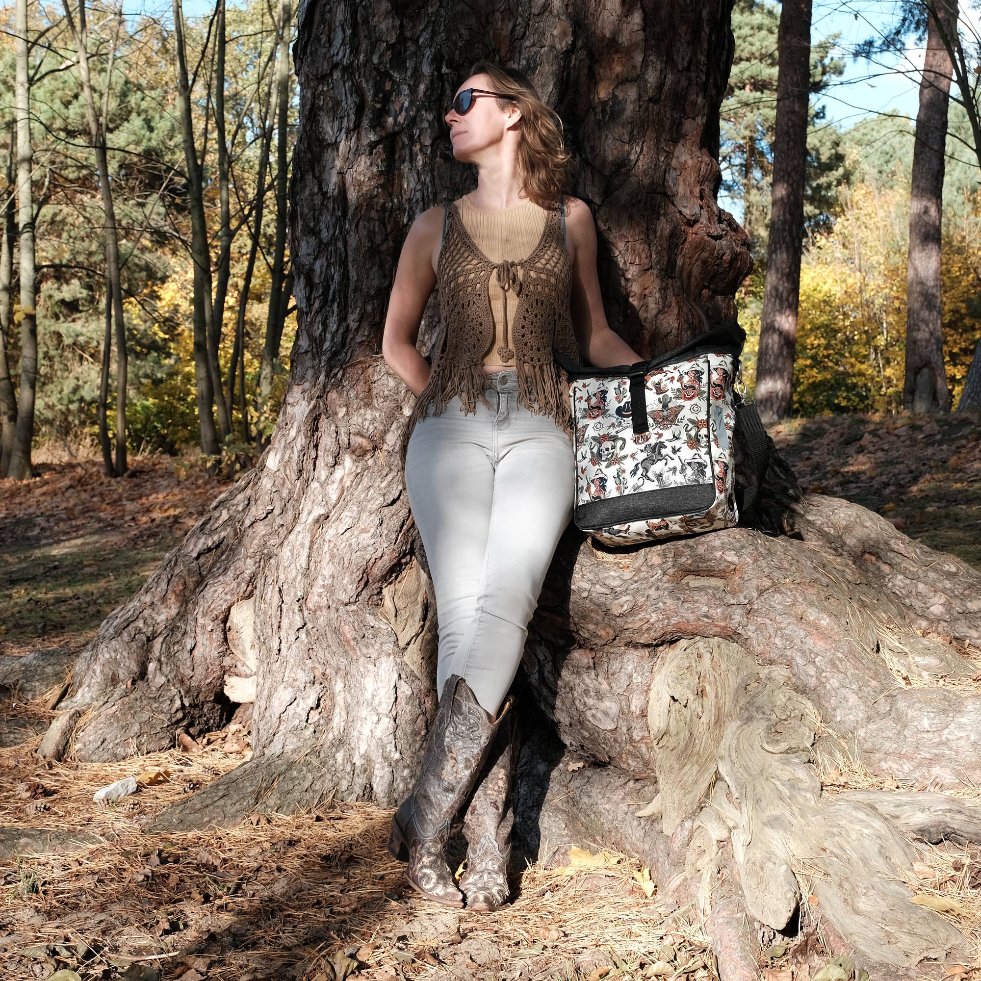 Ikuri - Wholesale Biking Accessories - Bicycle bag for luggage rack single bag cowgirl8