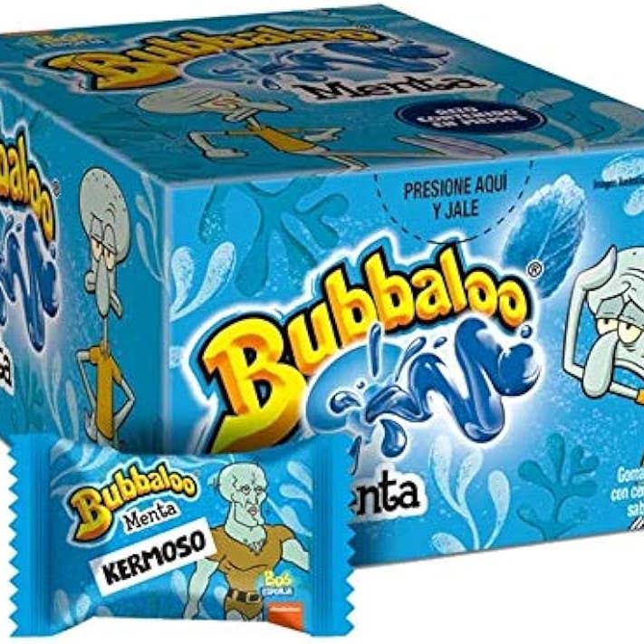 Long Island Candy Factory - Wholesale Chewing Gum - Bubbaloo Mint 47 Pieces Gum Mexican Candy
