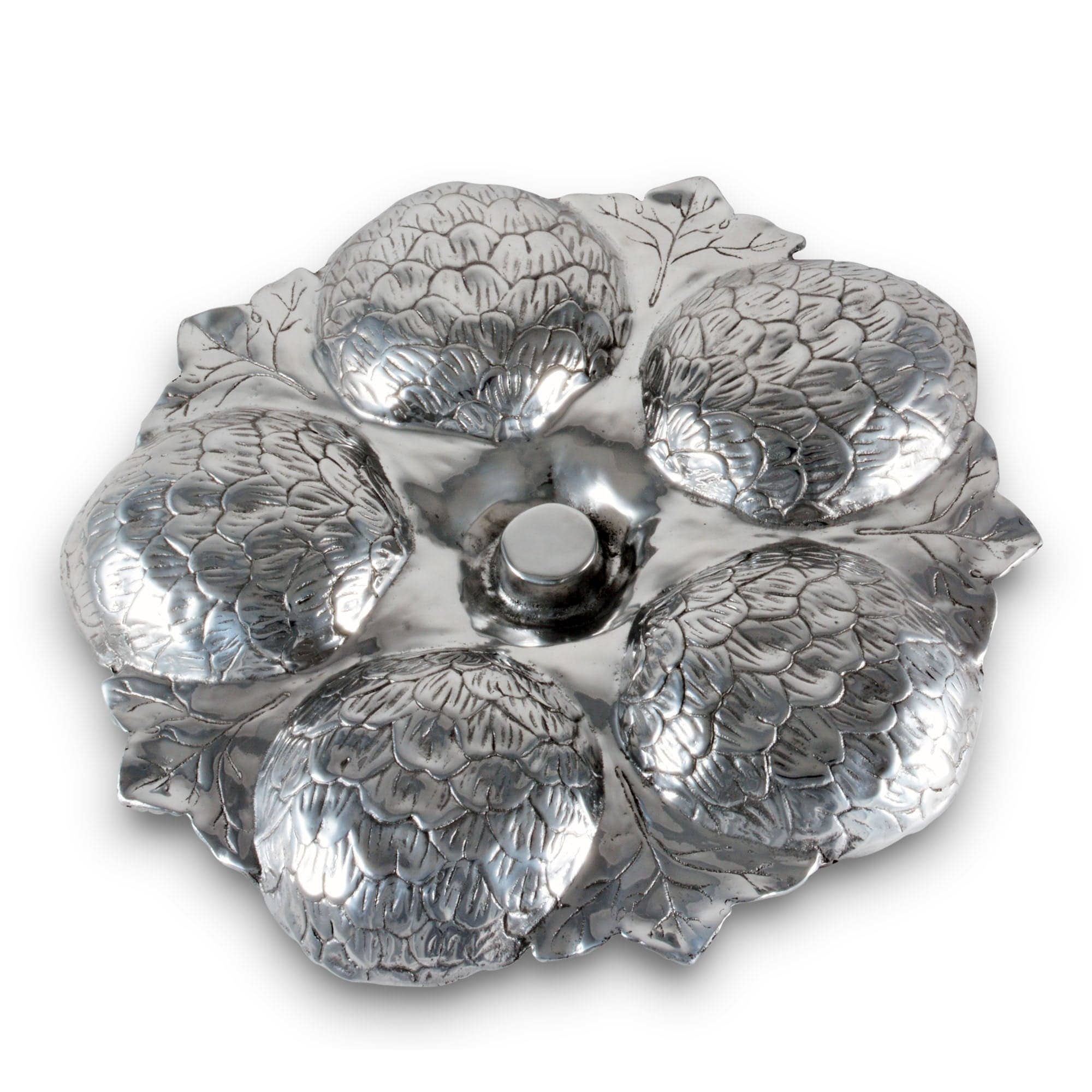 Arthur Court – wholesale Serving tray – Artichoke 5 Section Snack Tray5