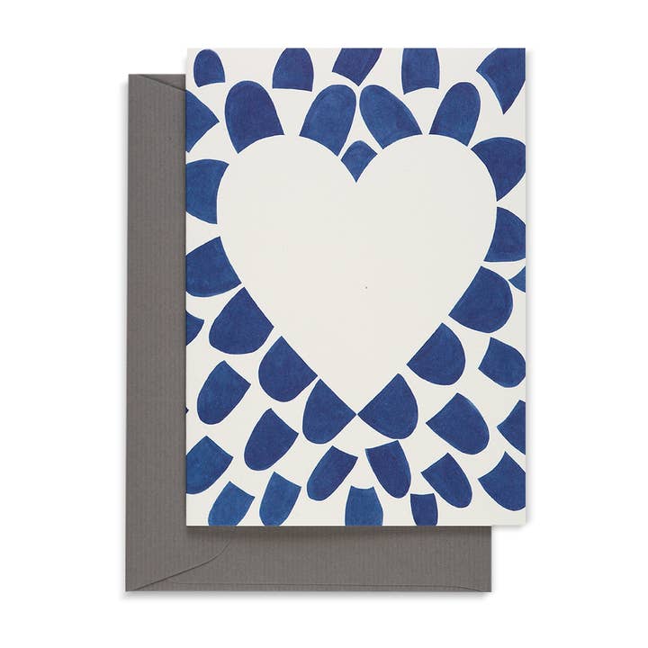 Ame González Stationery Blue Petals - Greeting Cards for wholesale by Meezy