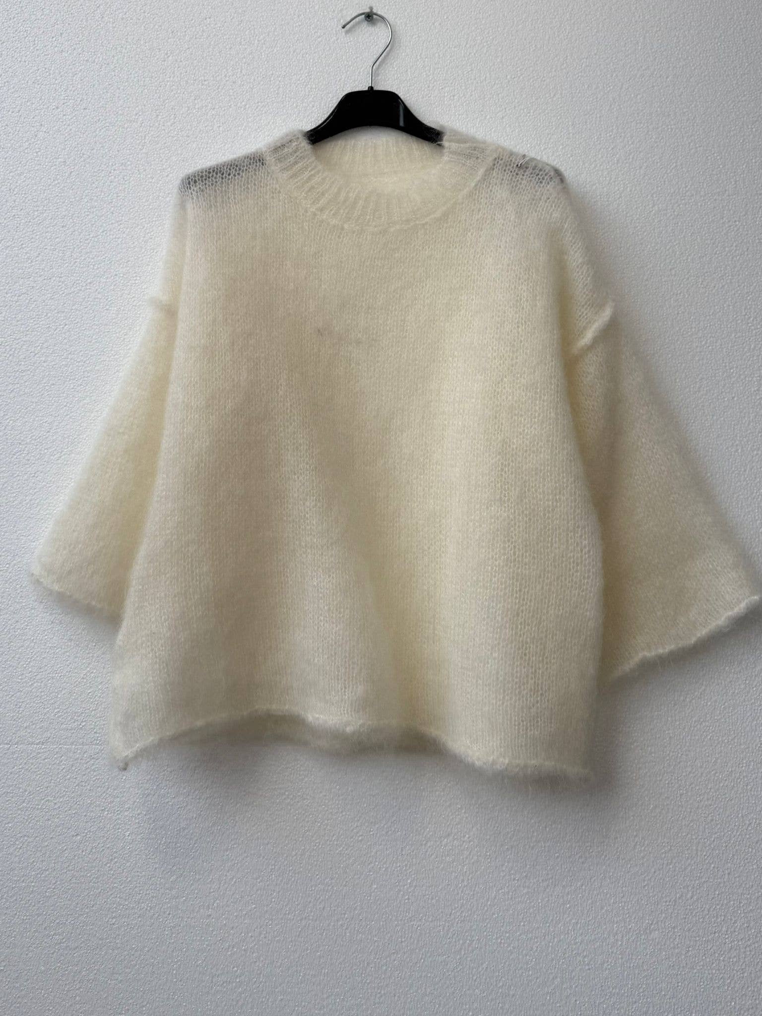 NOELINE - Wholesale Knit Sweater - Women's - 80% kid mohair sweater 30214