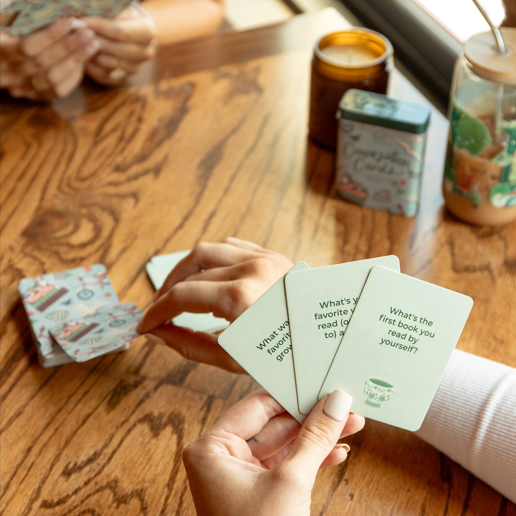 1canoe2 | One Canoe Two Paper Co. - Wholesale Card Game - Bookish Conversation Starters - Deck of Cards + Storage Tin4