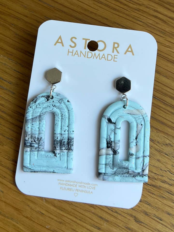 ROBYN - Sky Blue Marble for wholesale by Astora Handmade