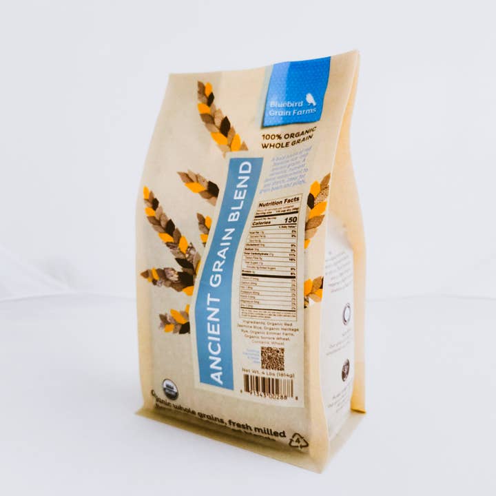 Organic Ancient Grain Blend - 4 lb. for wholesale by Bluebird Grain Farms