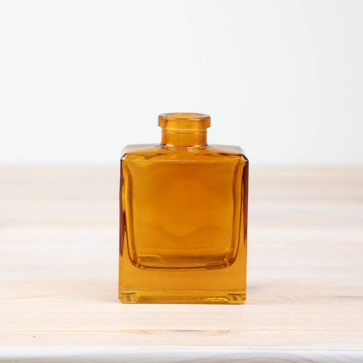 Gainsborough Giftware - Wholesale Vase - Ochre Glass Vase, 10.5cm