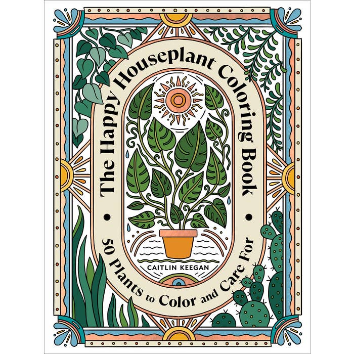 Penguin Random House LLC - Wholesale Coloring & Activity Book - Adult - Happy Houseplant Coloring Book
