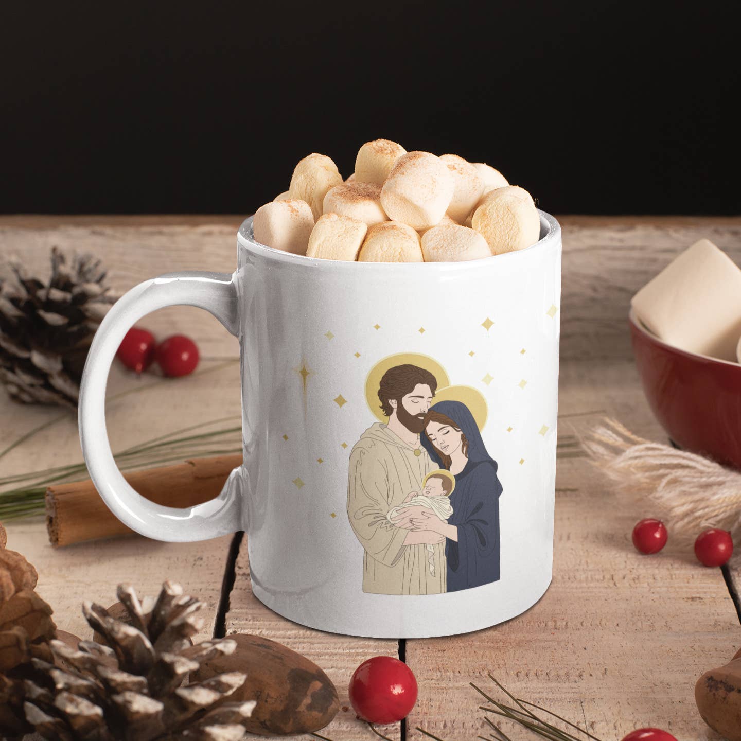 Sock Religious - Wholesale Coffee Mug - Holy Family Coffee Mug - 11 oz.