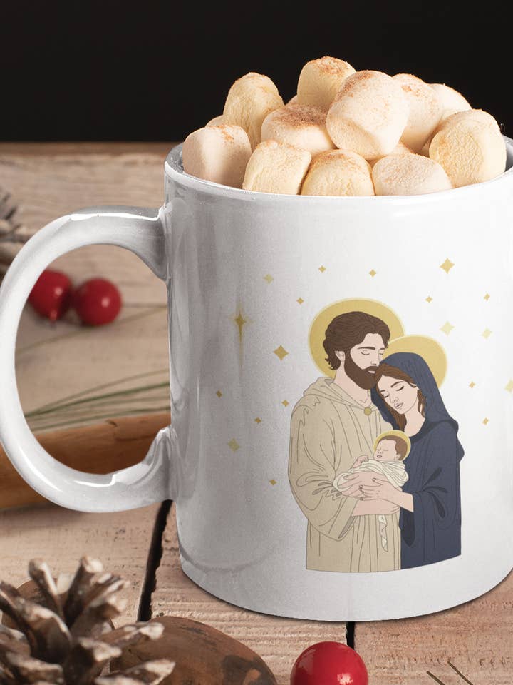 Heliga Familjen Kaffemugg - 11 oz. för wholesale av Sock Religious