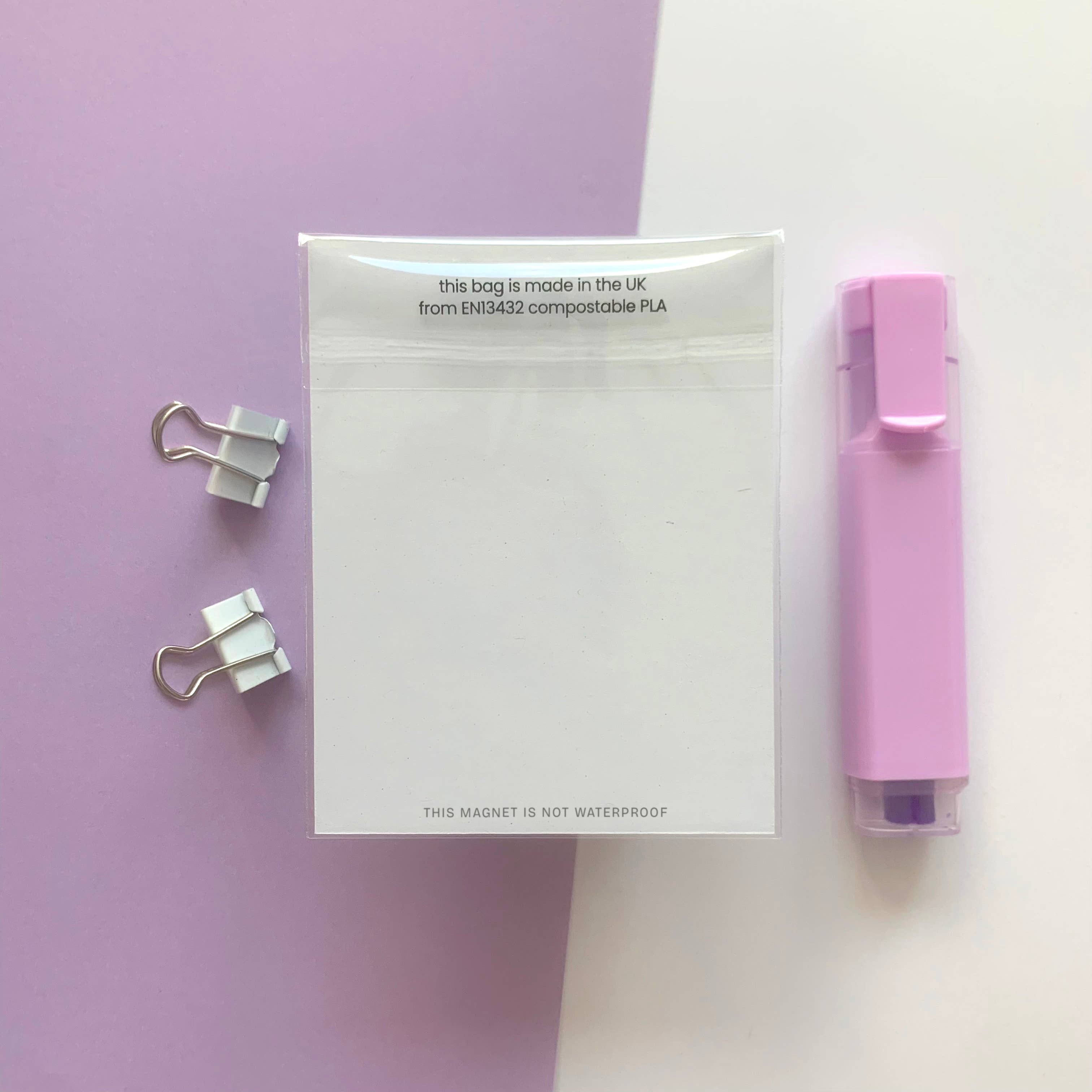 Coffee & Jam Studios – wholesale Magnet – Gothic Purple Butterfly – Fridge Magnet1