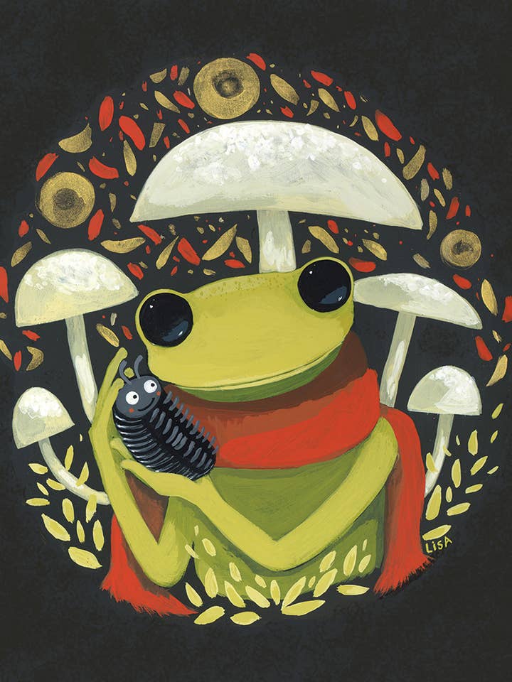 Impressão de arquivo Roly Poly Pet 20 cm x 25 cm por atacado de Lisa Kurt art + illustration