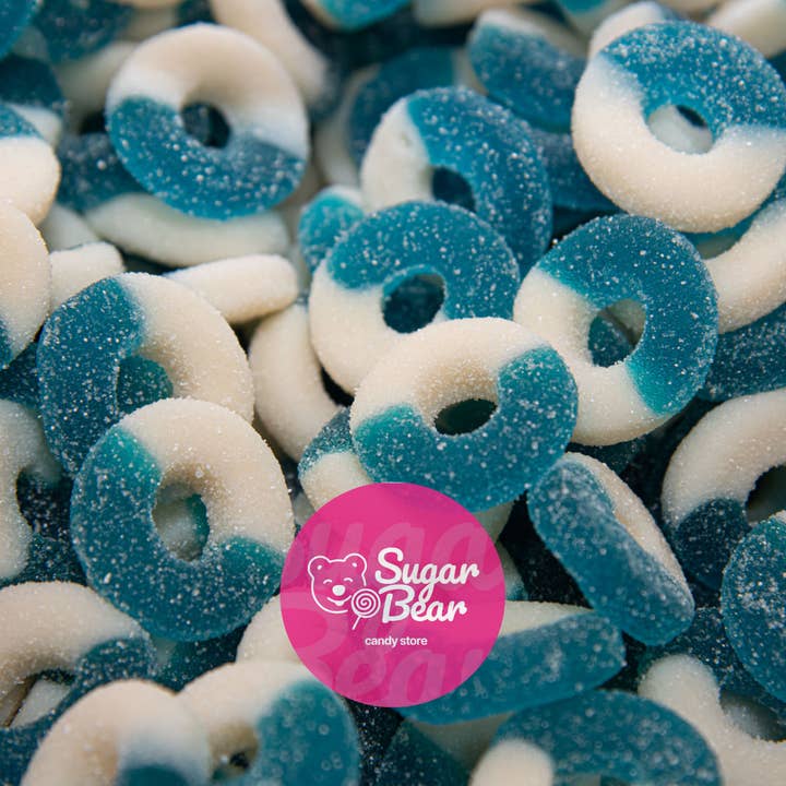 Sugar Bear Candy - Wholesale Gummy - Blueberry Rings
