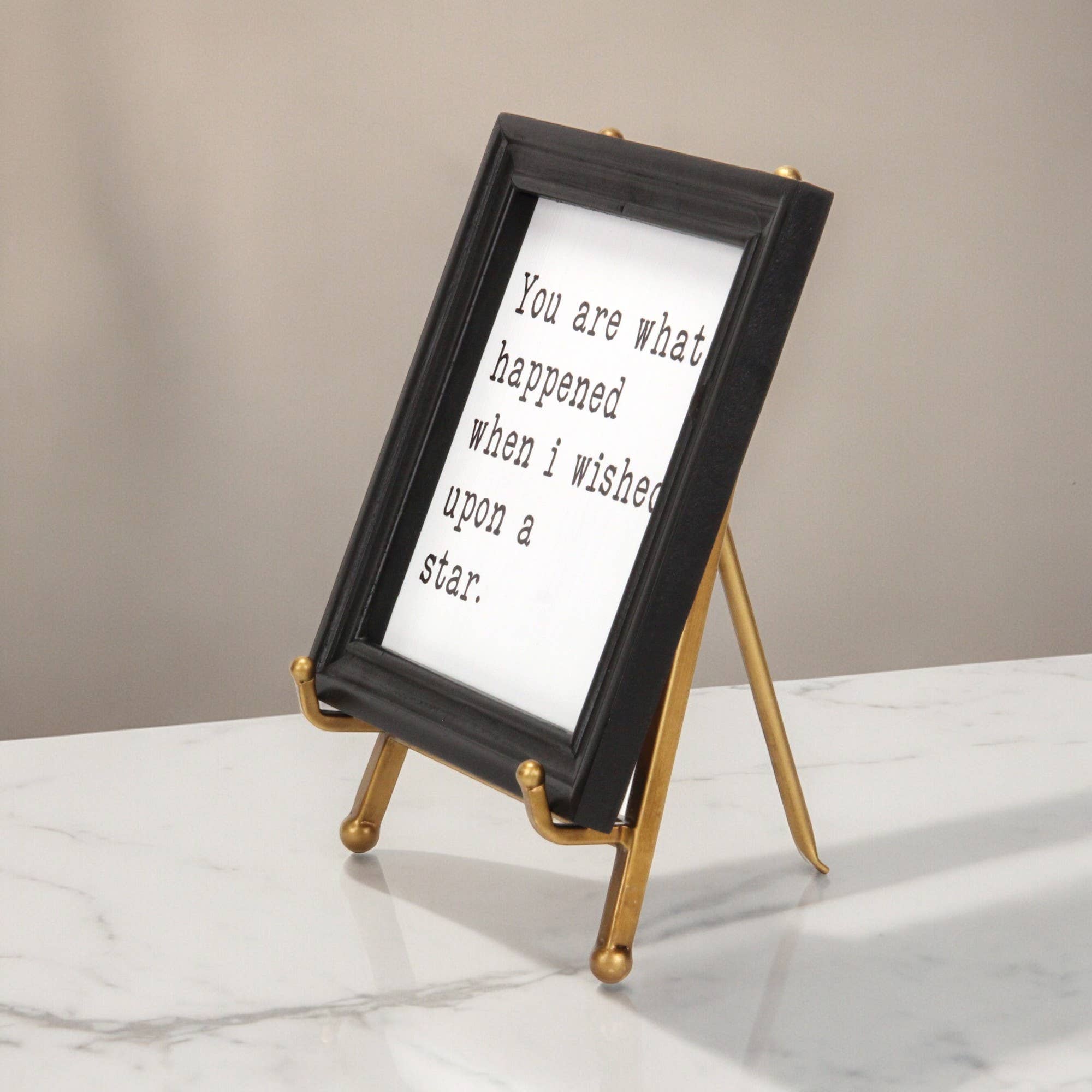 Cheungs Home Decor - Venta al por mayor Caballetes - Mini caballete de mesa Axia en forma de H11