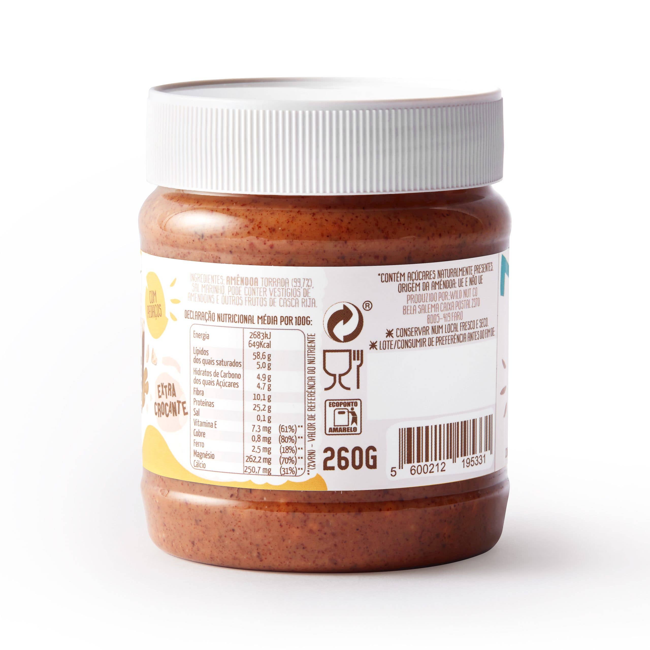 I'M NAT - Wholesale Nut Butter - Extra Crunchy Almond Butter1