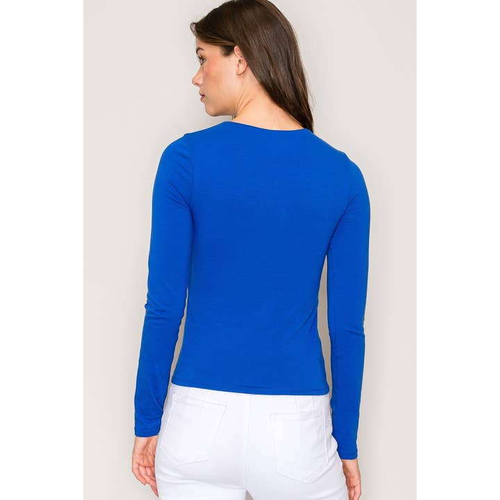 Popular 21 - Wholesale Knit Top - Women's - Double Layer Cotton Long Sleeves Top12