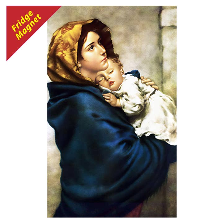 Lady of The Streets Fridge Magnet 4" for wholesale by Oremus Mercy