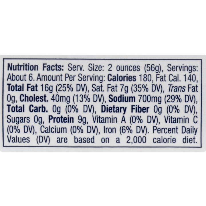 Dietz & Watson - Wholesale Sausage - Dietz & Watson Beef Summer Sausage, 12 oz