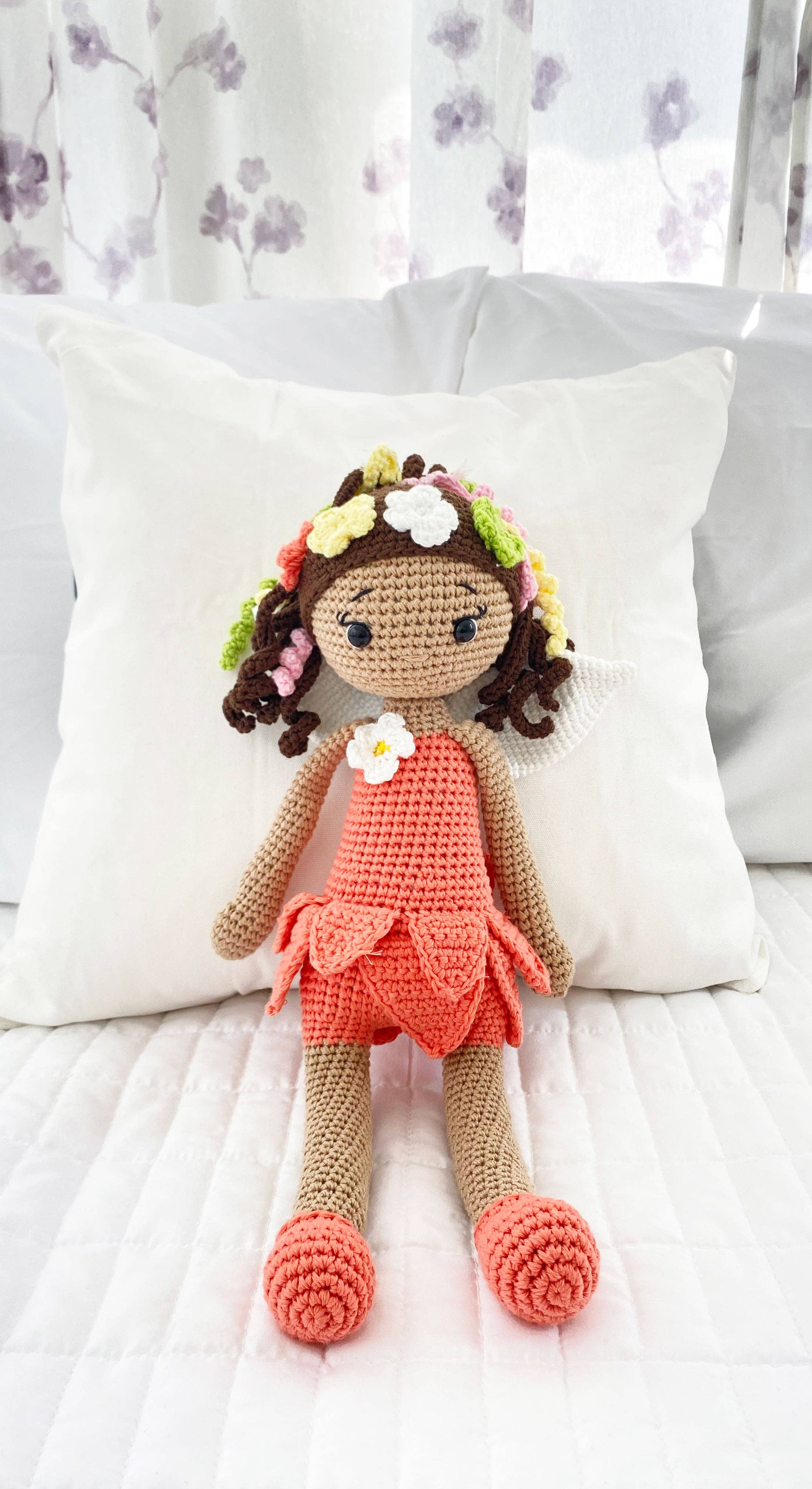 Ikuzi Dolls - Wholesale Doll - Kids - Orange Fairy Doll