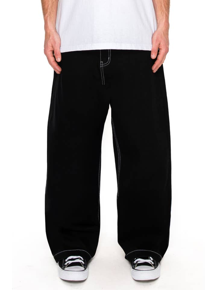 Victorious - Wholesale Jeans - Men's - DL981 Ultra Baggy Y2K Wide-Leg Denim Jeans