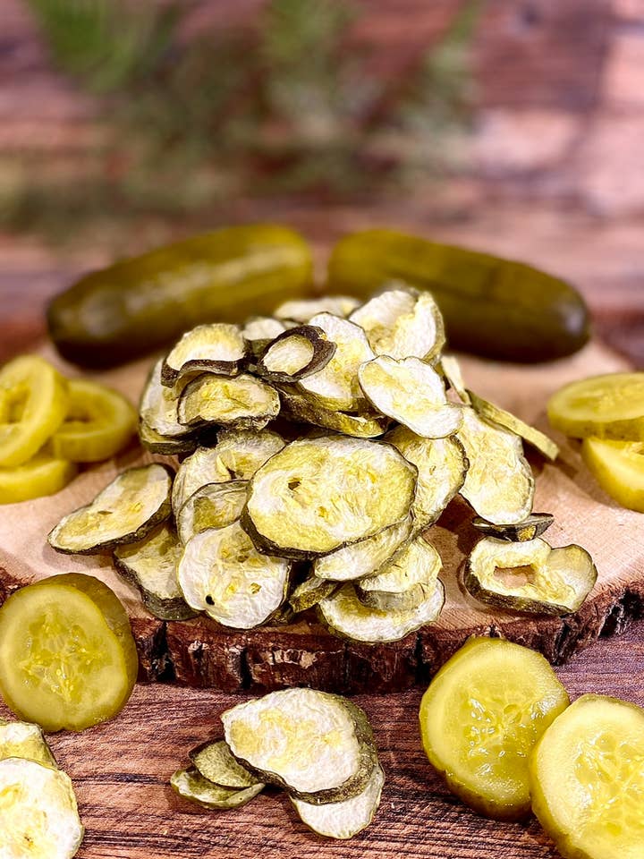 Freeze Dried Pickles (Limited Time) – Case of 12 for wholesale by Base Camp Treats