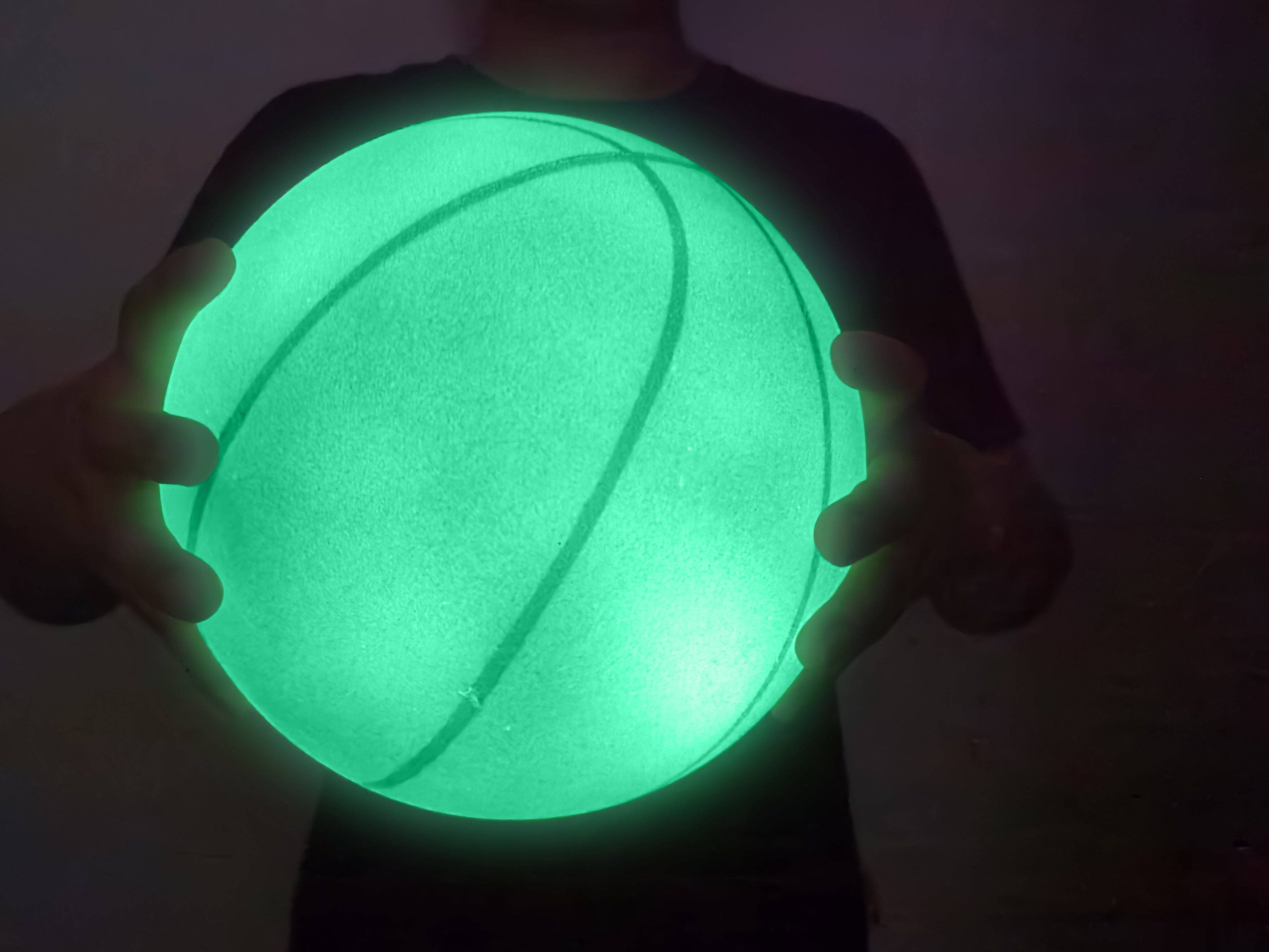 Showcase - Wholesale Sports Ball - Kids - StealthDunk: The Silent Basketball - Glow in the Dark- No 73