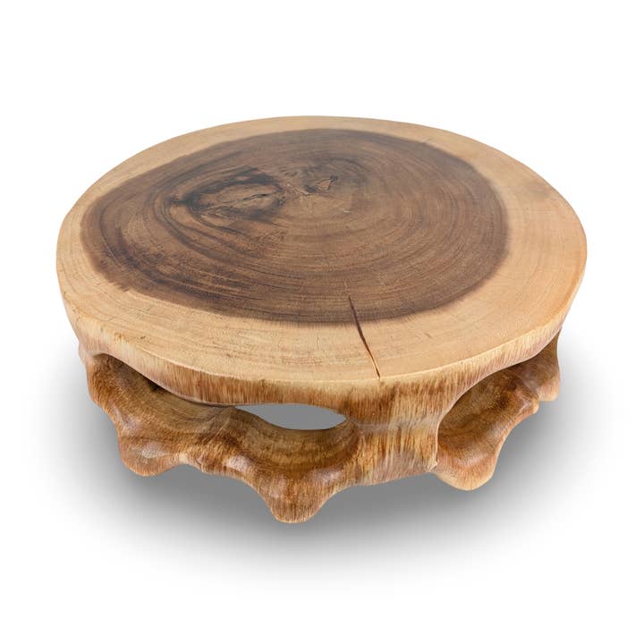 Pedestal para plantas de madera, Pedestal para plantas de teca, Elevador para plantas, Elevador para plantas de madera para venta al por mayor de baligood