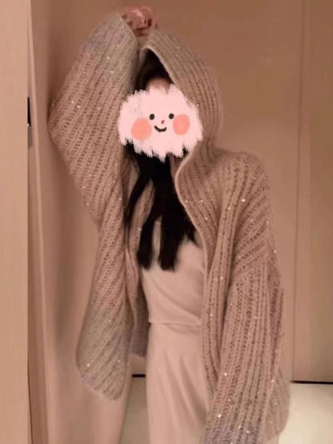 ShieldChic - Wholesale Knit Sweater - Women's - Long Sleeves Solid Color Sweater Tops1