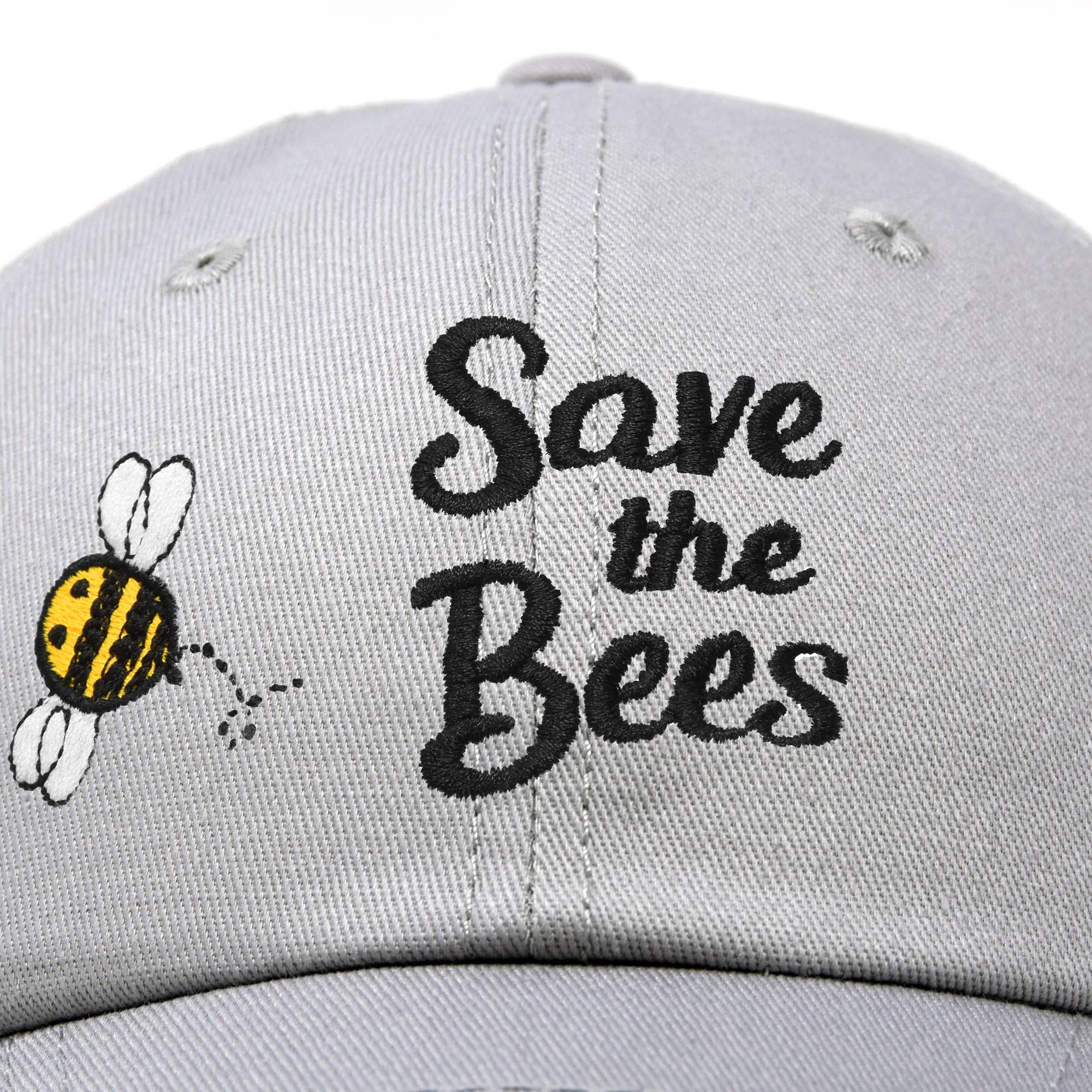 Dalix - Wholesale Baseball Cap - Women's - DALIX Save The Bees Baseball Cap Dad Hat Womens Girls13