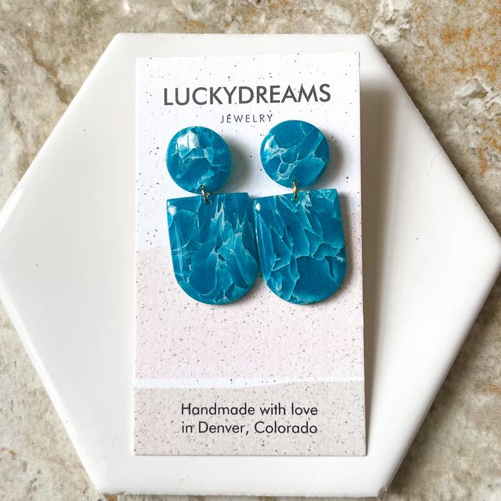 LuckyDreams - Vente Boucles d'oreilles pendantes - La Katherine0