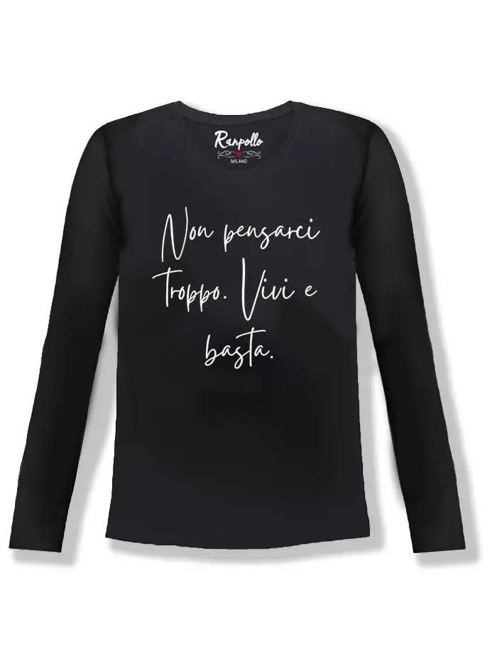 RANPOLLO MILANO - Wholesale Screen Printed T-Shirt - Women's - THE LIVING1