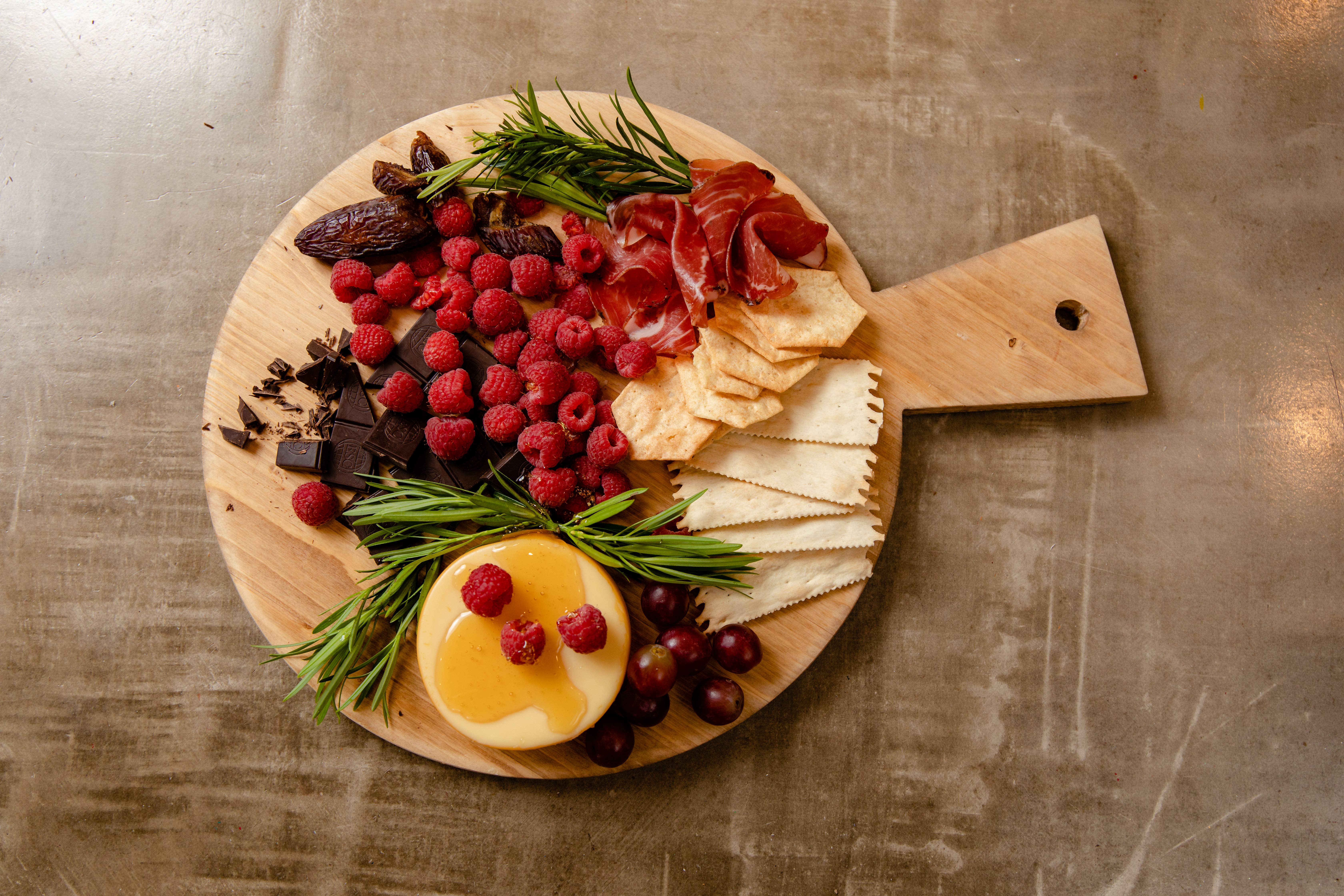 Grace Graffiti - Wholesale Cutting Board - Circle Wooden Paddle, Bread Board, Charcuterie, 23"8