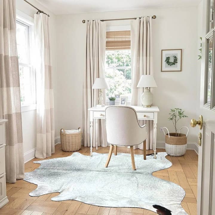 Rodeo - Vendita all'ingrosso Tappeto - Tappeto extra large in pelle bovina con sale e pepe, dimensioni 7,2 x 8,2 piedi --- 48201