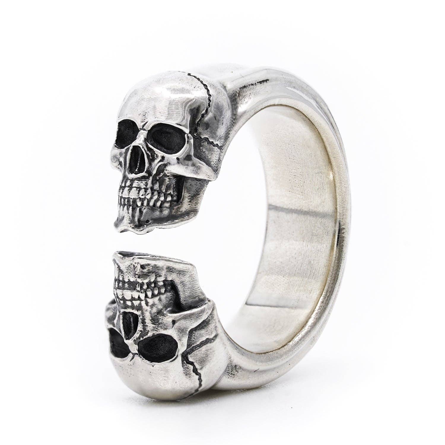 Black Feather Design – wholesale Band/stacked ring – Twin Flame3