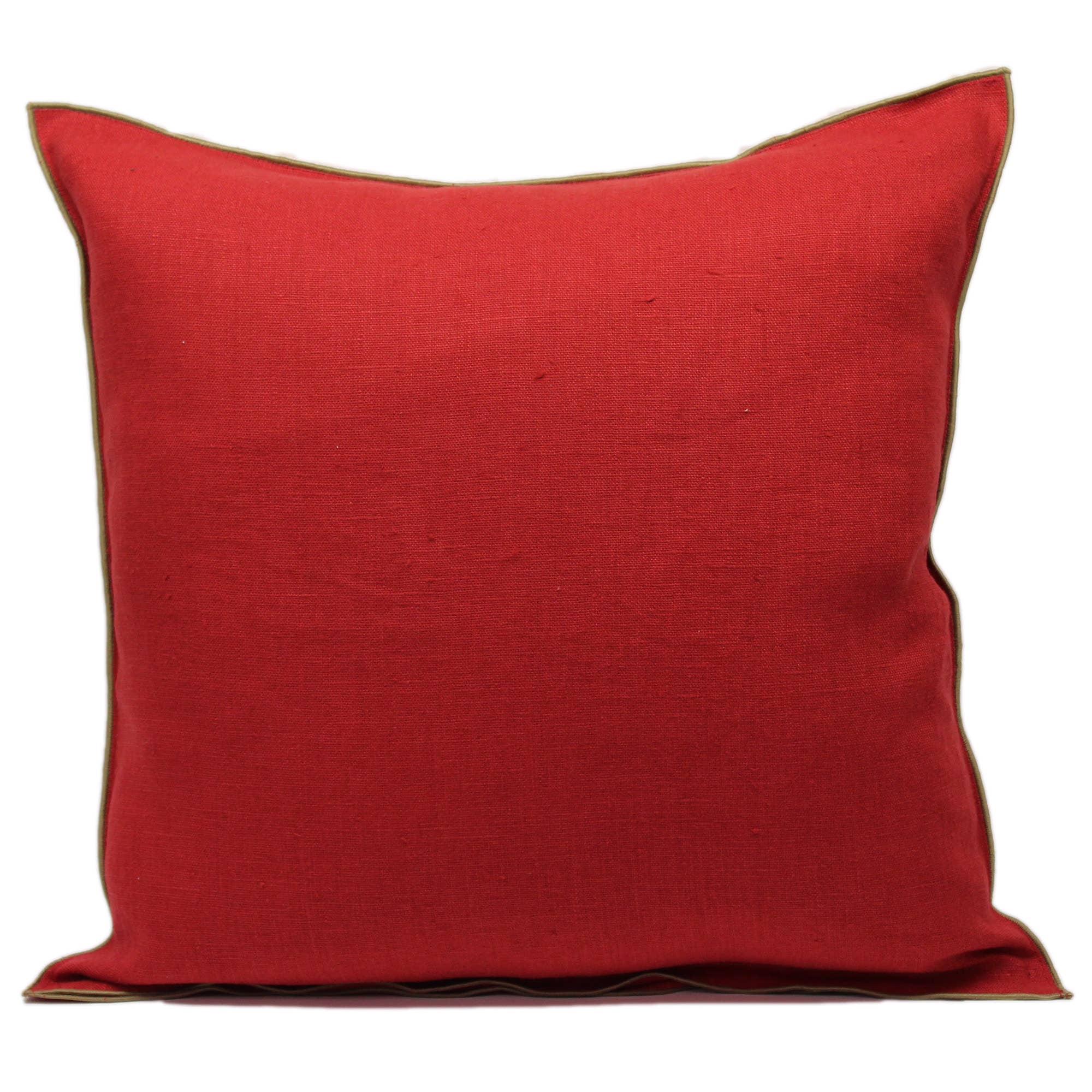 Giardino Segreto - Wholesale Throw/Decorative Pillow - Pure linen cushion CORDONCINO8