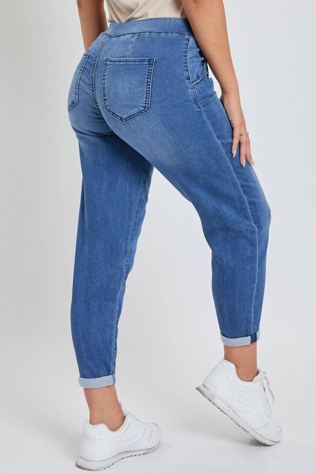 YMI - Wholesale Lounge Sweatpants/Joggers - Women's - Petite Kozy Fit Mid Rise Jogger-PP3676410