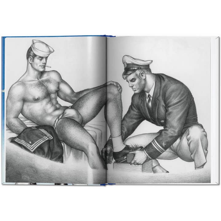 TASCHEN America - Wholesale Comic Book - The Little Book of Tom. Military Men (German, French, English)2