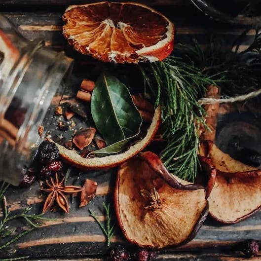 The Coppered Fern - Wholesale Potpourri - Mini Holiday Gift Set Simmer Potpourri