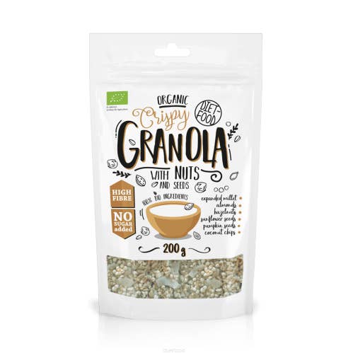 Bio Granola with Nuts 200 g for wholesale by Diet Food