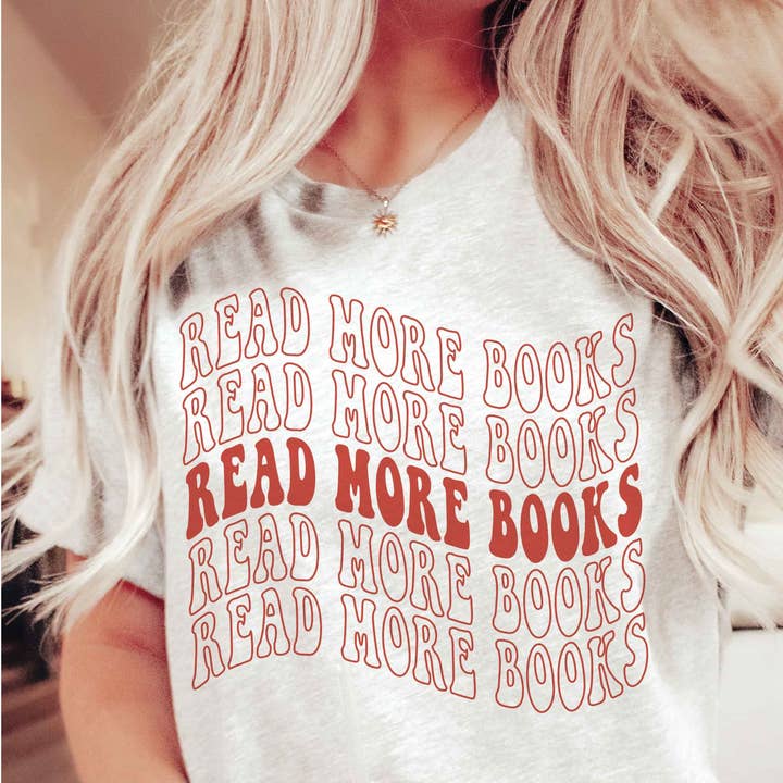 READ MORE BOOKS Graphic Tee for wholesale by BLUME & CO.