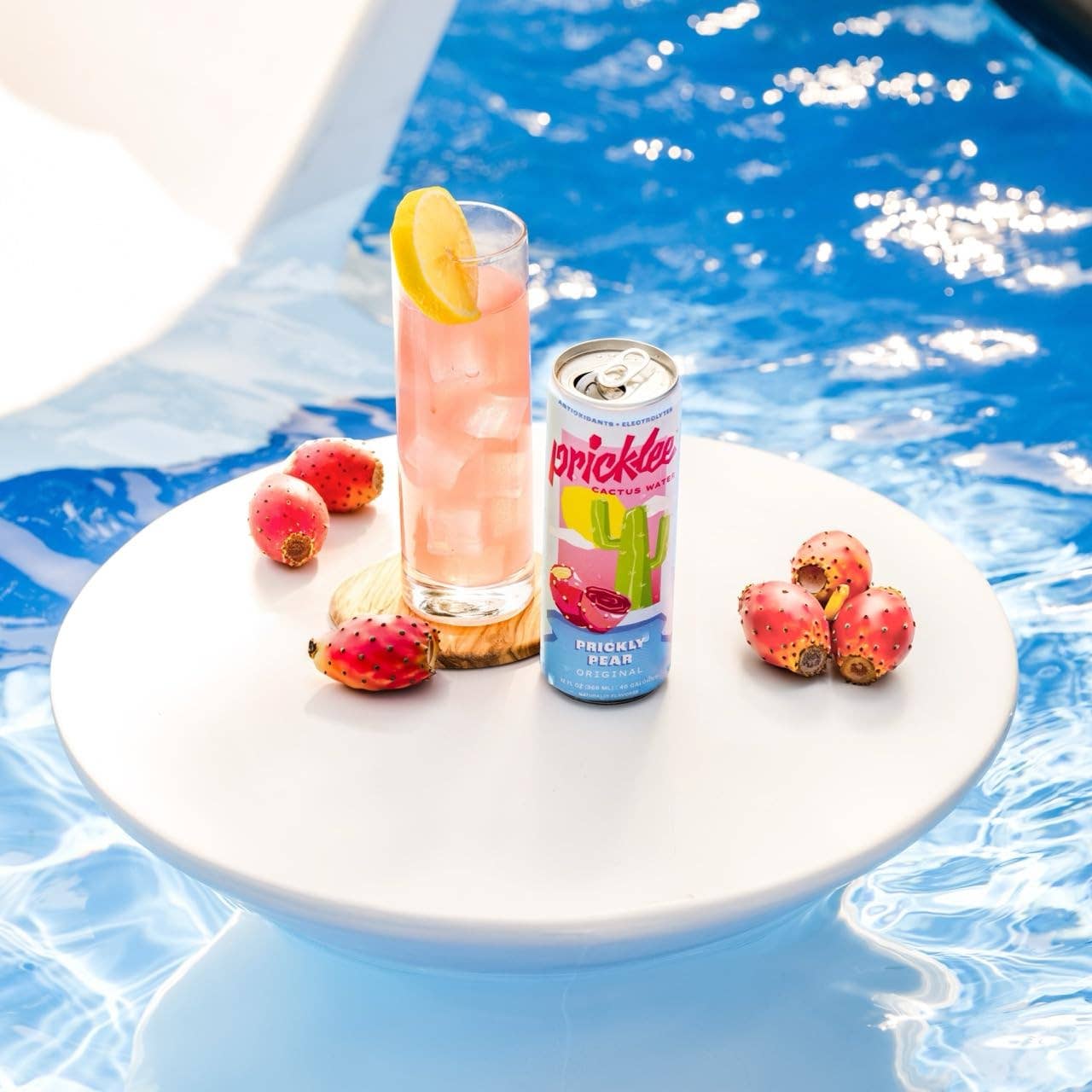 Pricklee Cactus Water - Vente Eau gazeuse - Pricklee Cactus Eau - Poire de Barbarie (paquet de 12)5