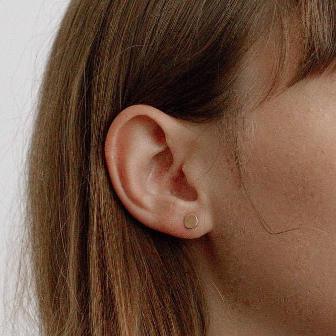 My Sen - Wholesale Stud/Post Earrings - LOTUS nails small petal