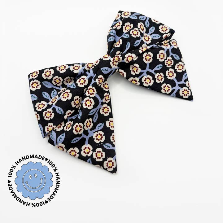 Black Briar Hair Bow Clips, Large Barrettes Women Girls for wholesale by ELSE