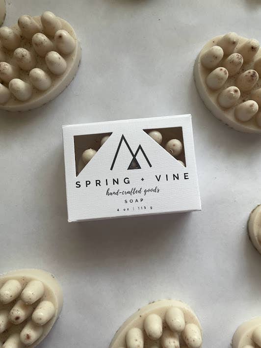 Spring + Vine - Wholesale Bar Soap - Horchata + Cocoa 〰️ Scrub Bars 〰️
Handmade Soap2