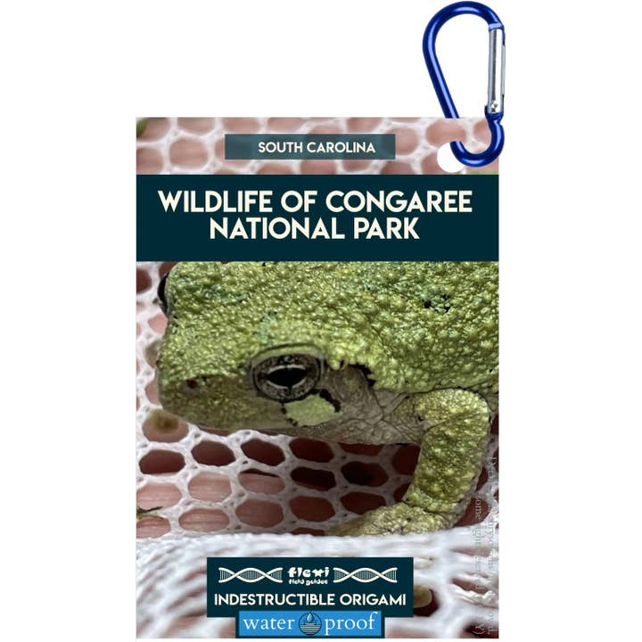 Tierwelt des Congaree-Nationalparks - Unzerstörbares Origami für den Großhandel von Flexi Field Guides
