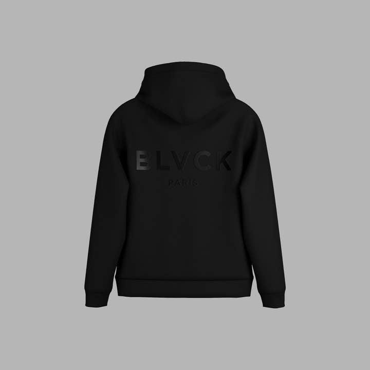 Blvck Paris - Wholesale Hoodie - Women's - Blvck Shades Hoodie 'Midnight Black'4
